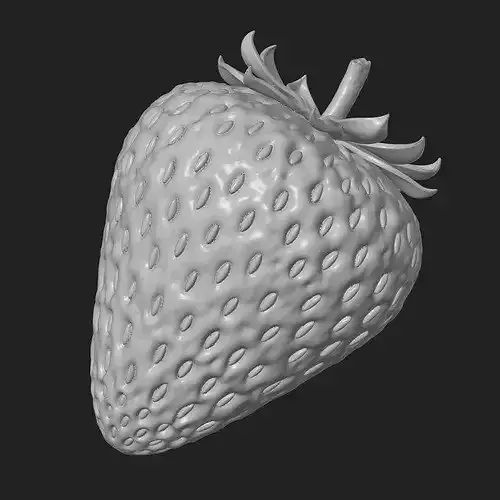 Strawberry 3D print model 6