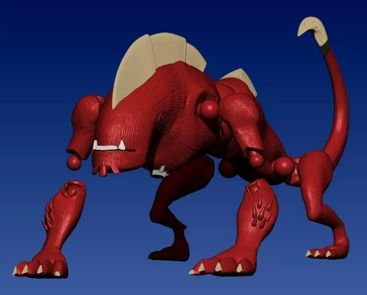 Ultimate Wildmutt - Articulado 3D print model