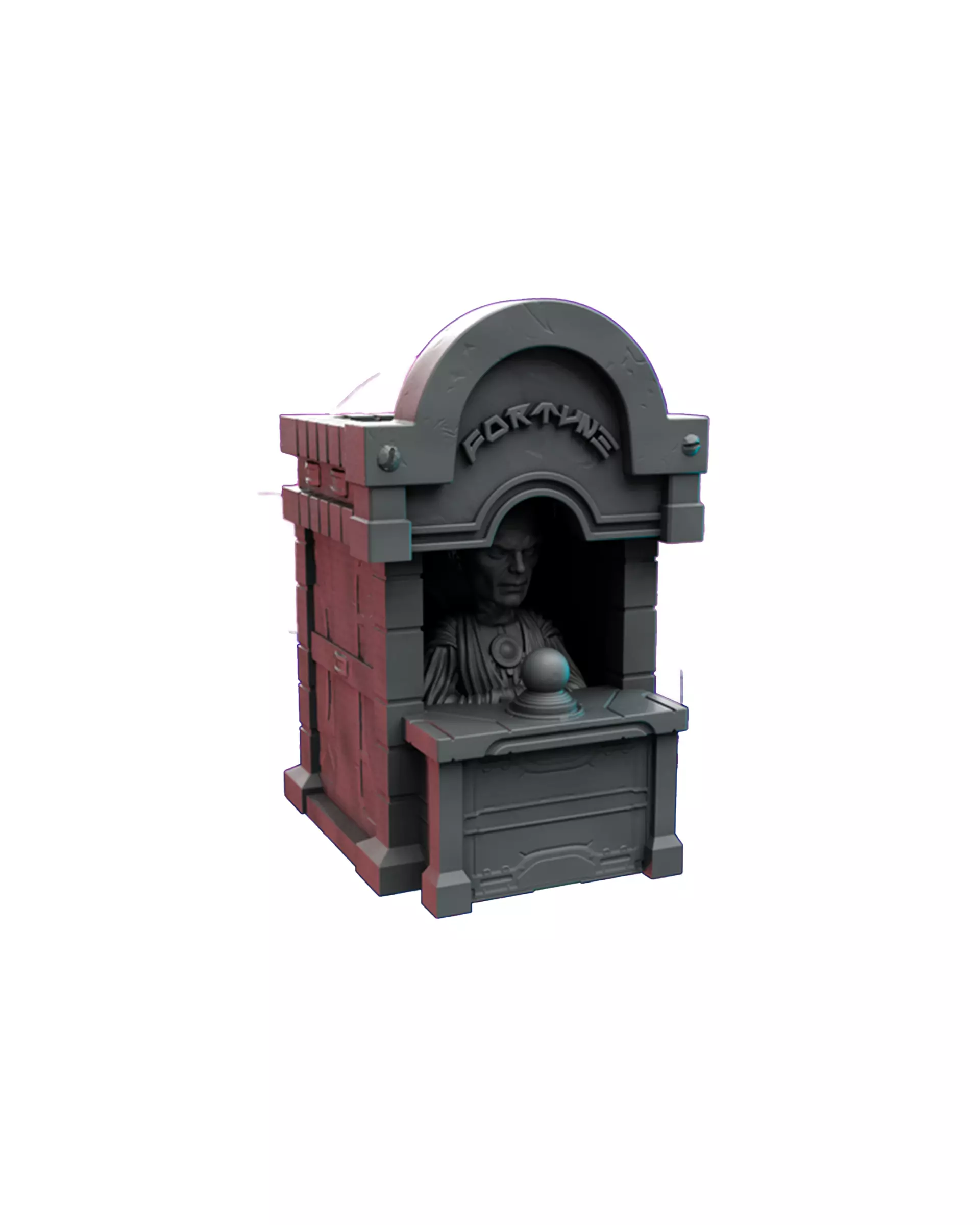 Fortuneteller 3D Print STL Miniature RPG 3D print model
