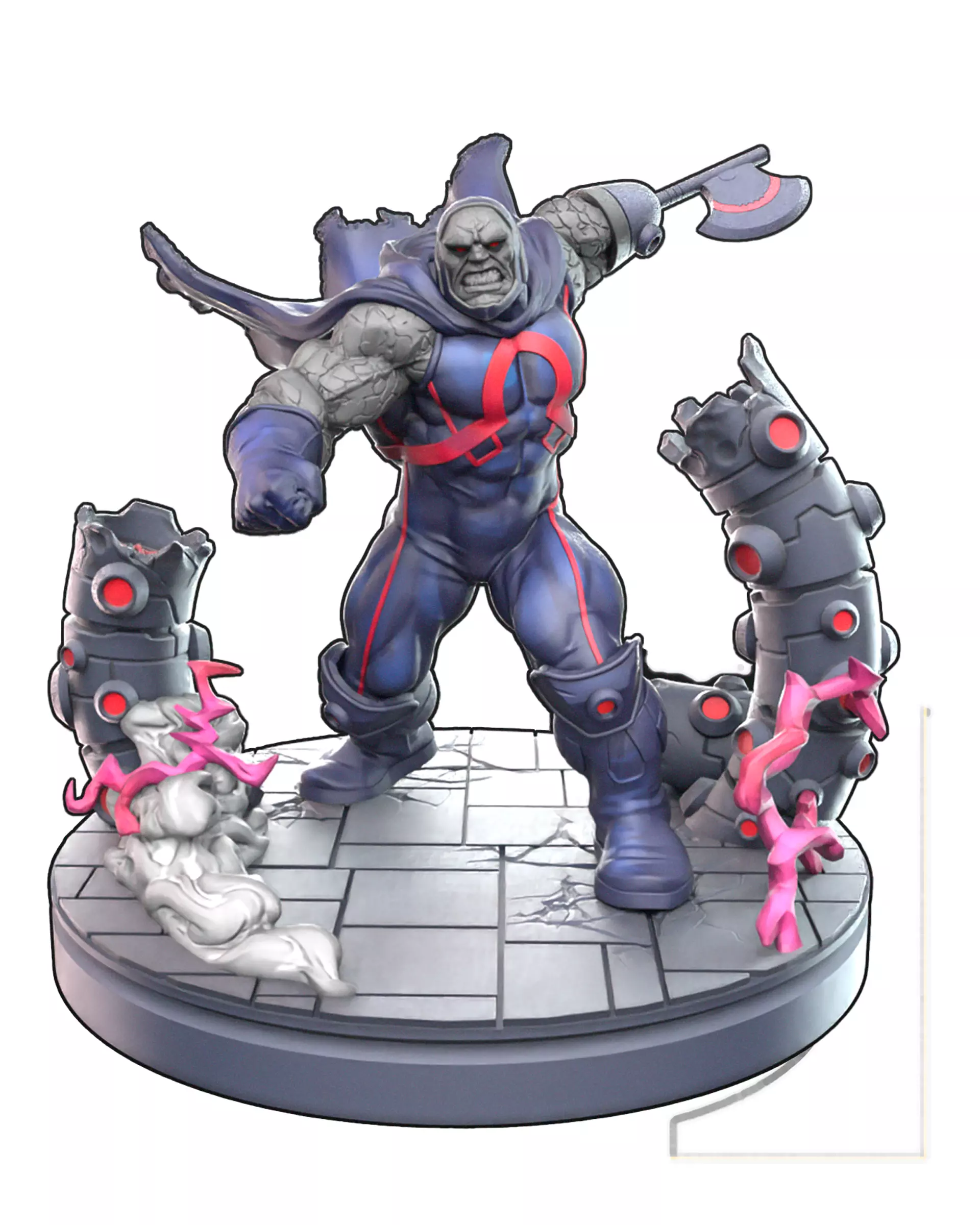 Absolute Darkseid 3D Print STL Miniature RPG 3D print model