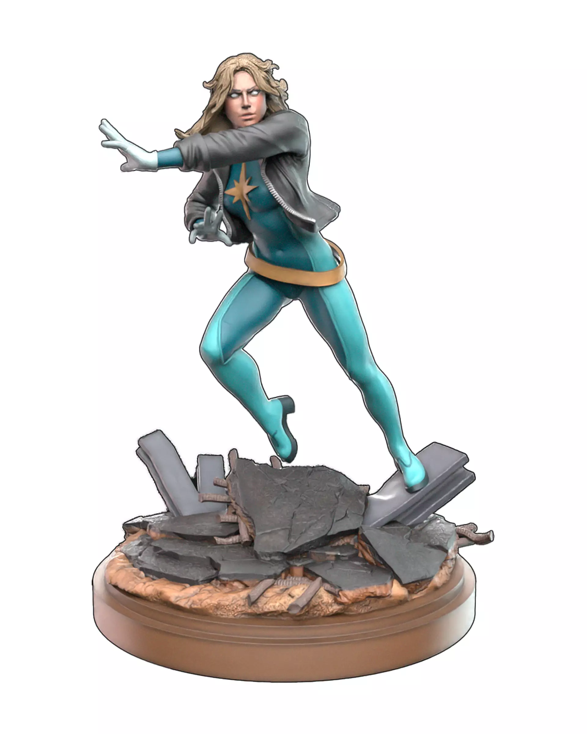 Dazzler 3D Print STL Miniature RPG 3D print model