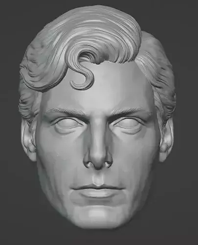 Superman 1978  Head - Christopher Reeve
