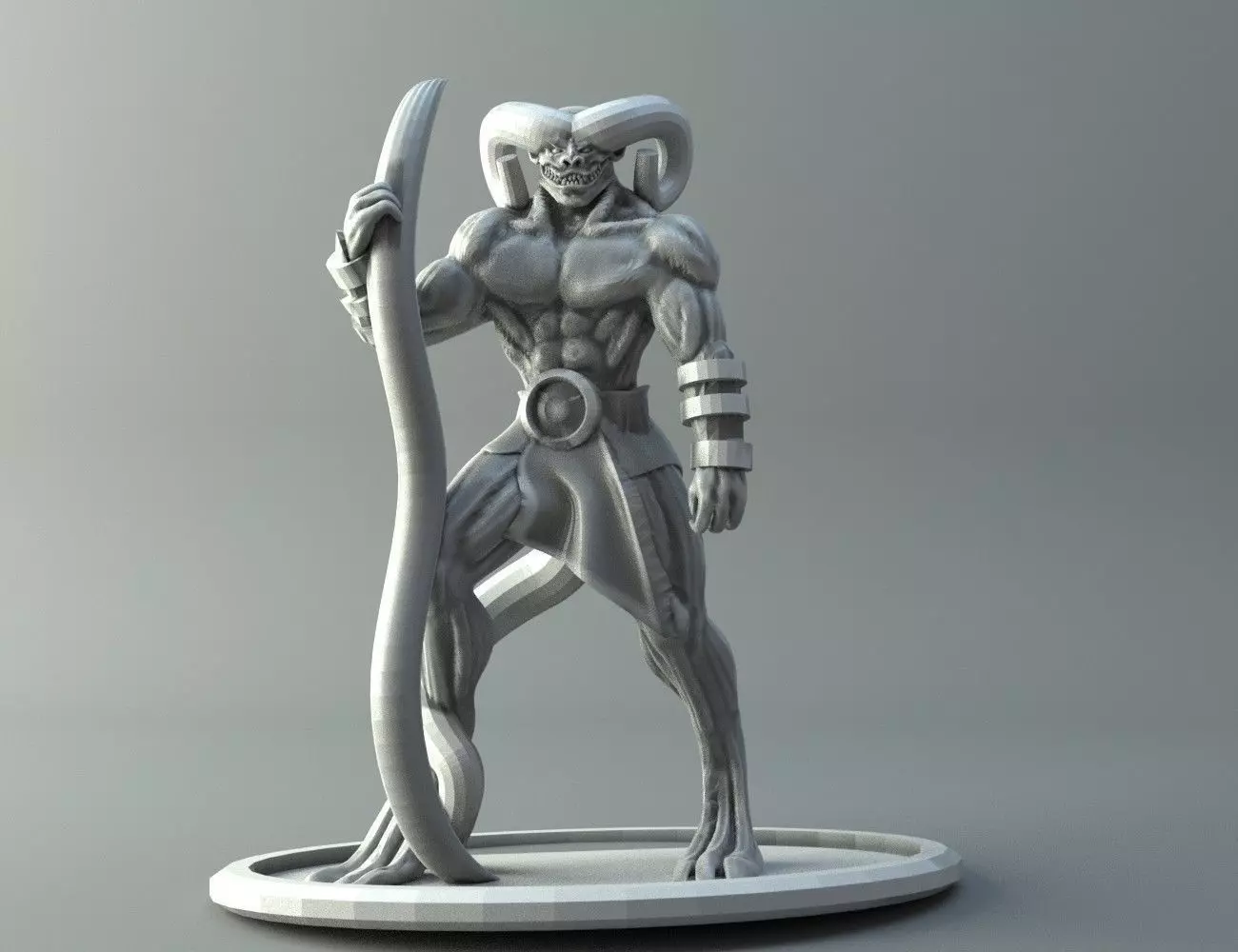 Hunter Demon - Satyrian Free 3D print model_0