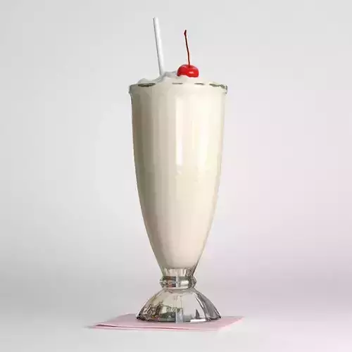 Milkshake 3D model