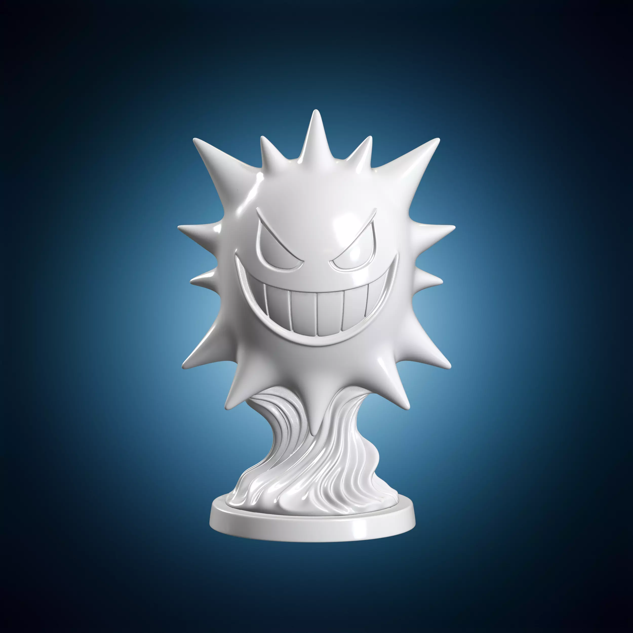 Gengar Statue 3D Print Model 3D print model