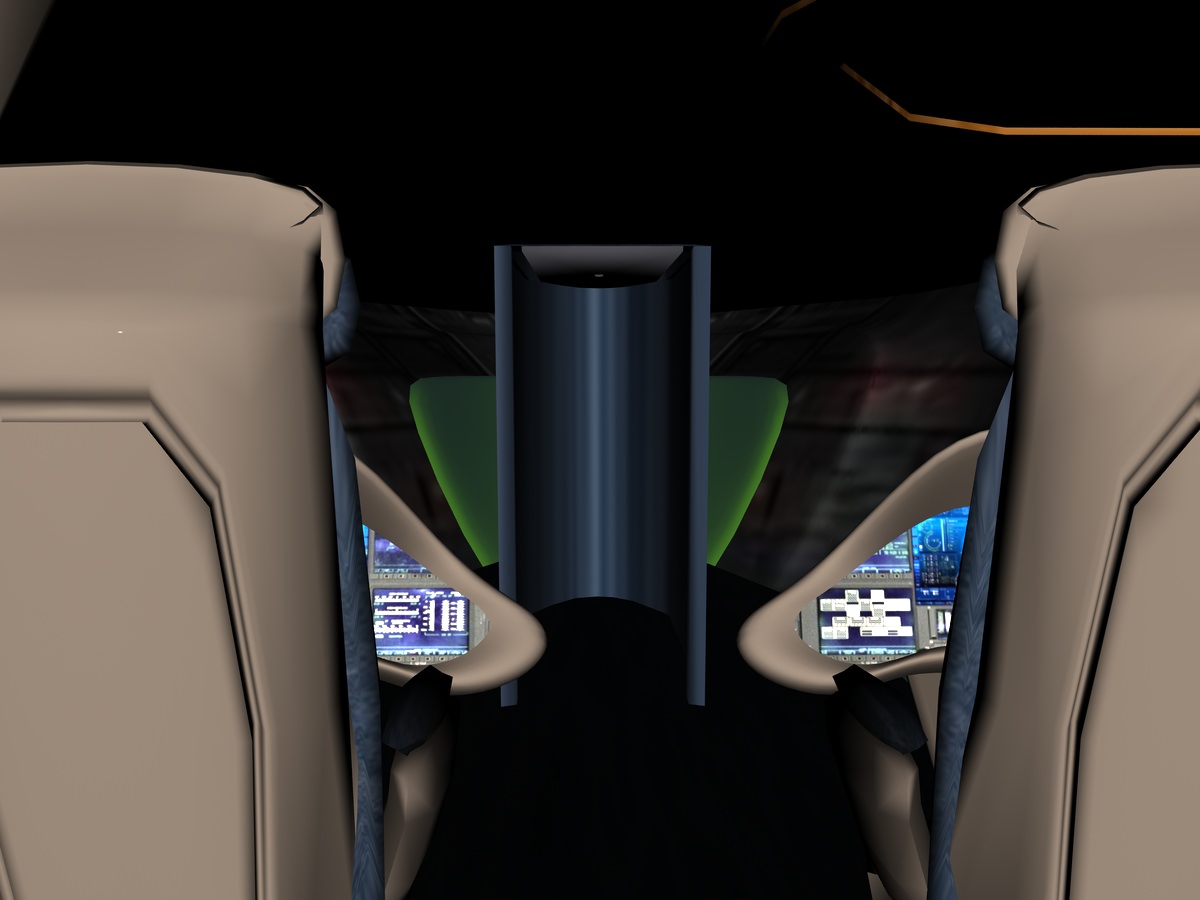 Supercruise Starliner 3D model_9