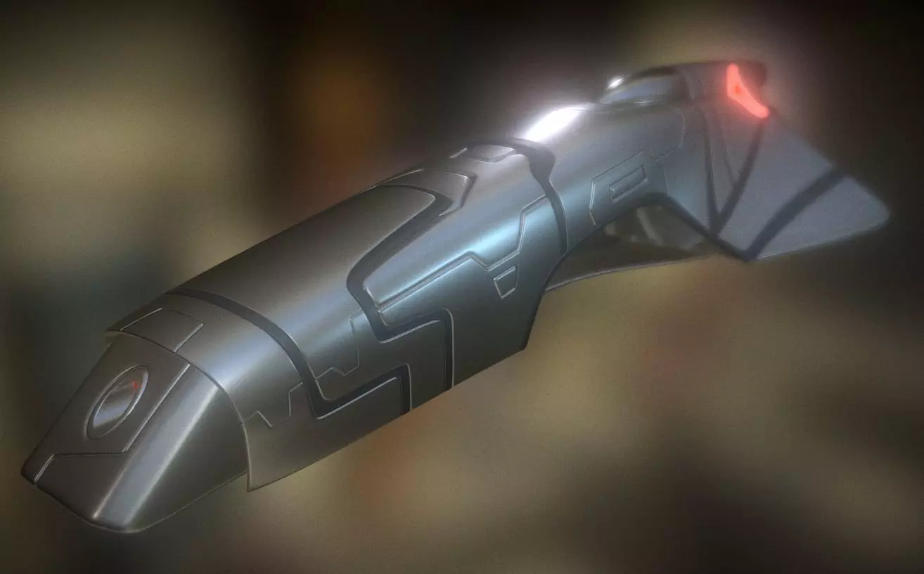 Spaceship - Keeper - High-Poly Version 3D model
