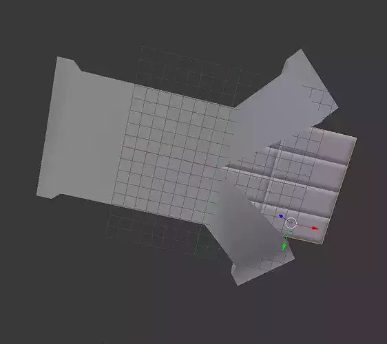 The Hershy Bar Low-poly 3D model 7