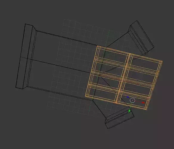The Hershy Bar Low-poly 3D model 6