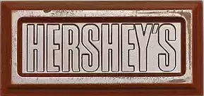 The Hershy Bar Low-poly 3D model 4