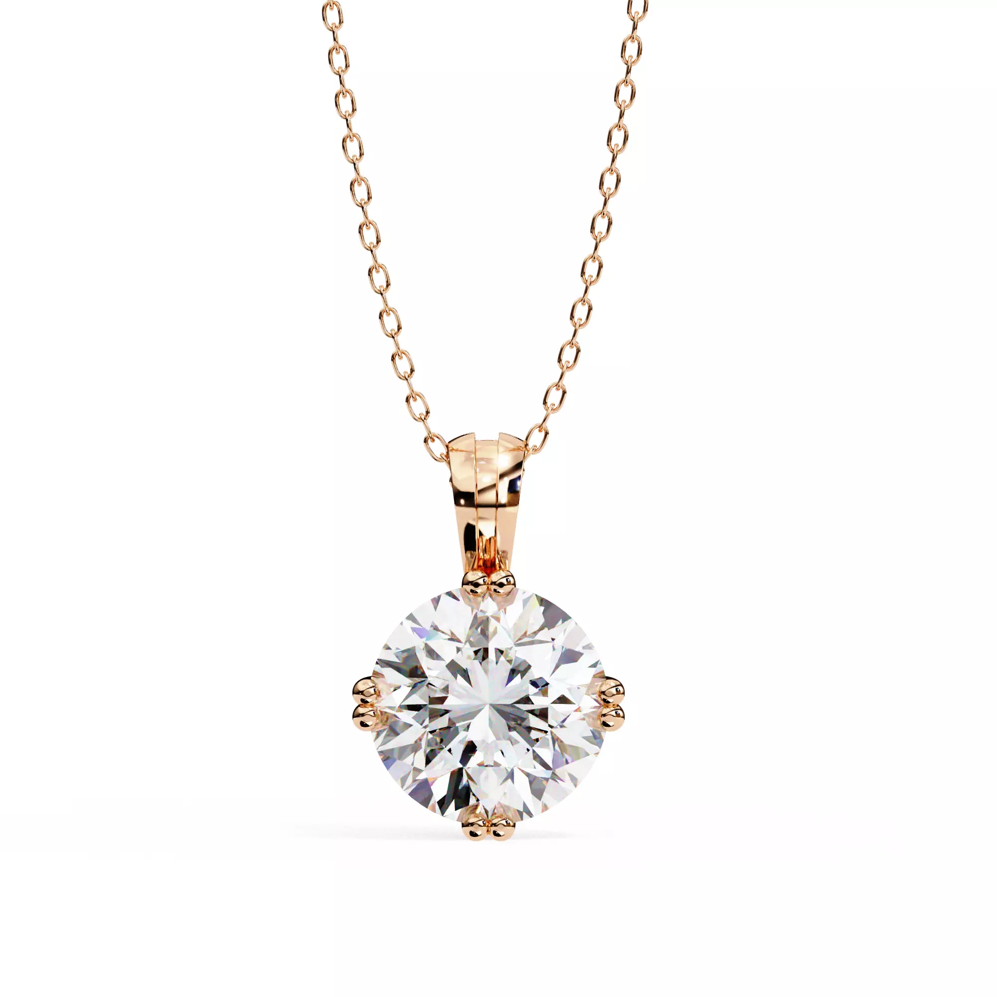 Elegant Sun Flower Pendant Necklace CAD 3D print model