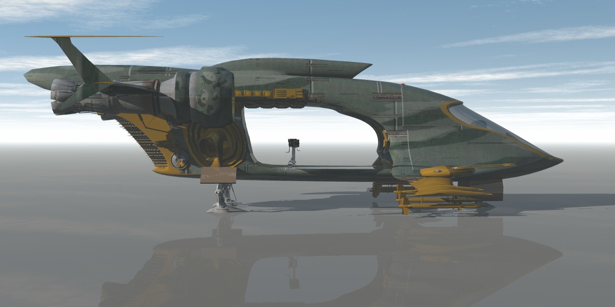 Trooper Transport 3D model_7