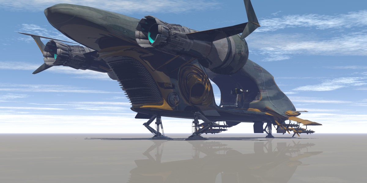 Trooper Transport 3D model_5