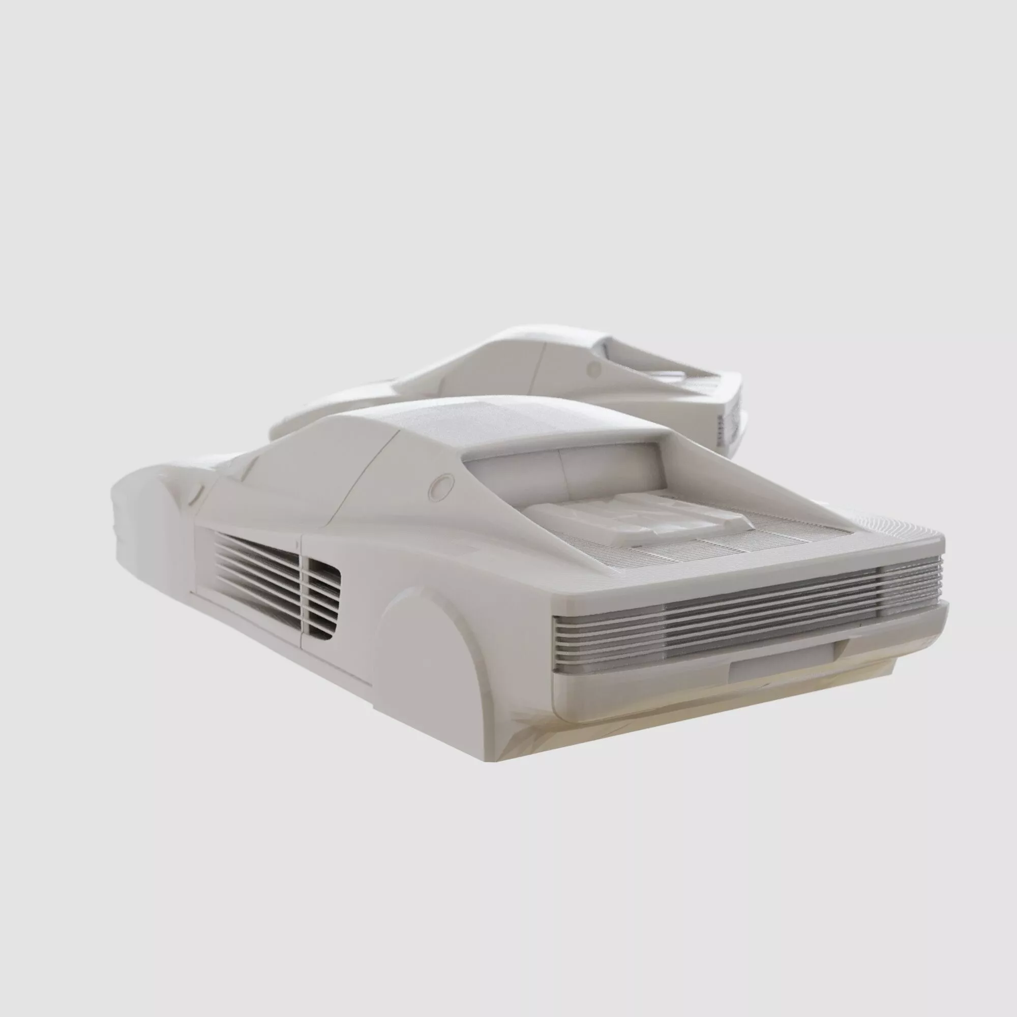Italian 1984-1996 V12 Sports Car Printable 3D model 3D print model