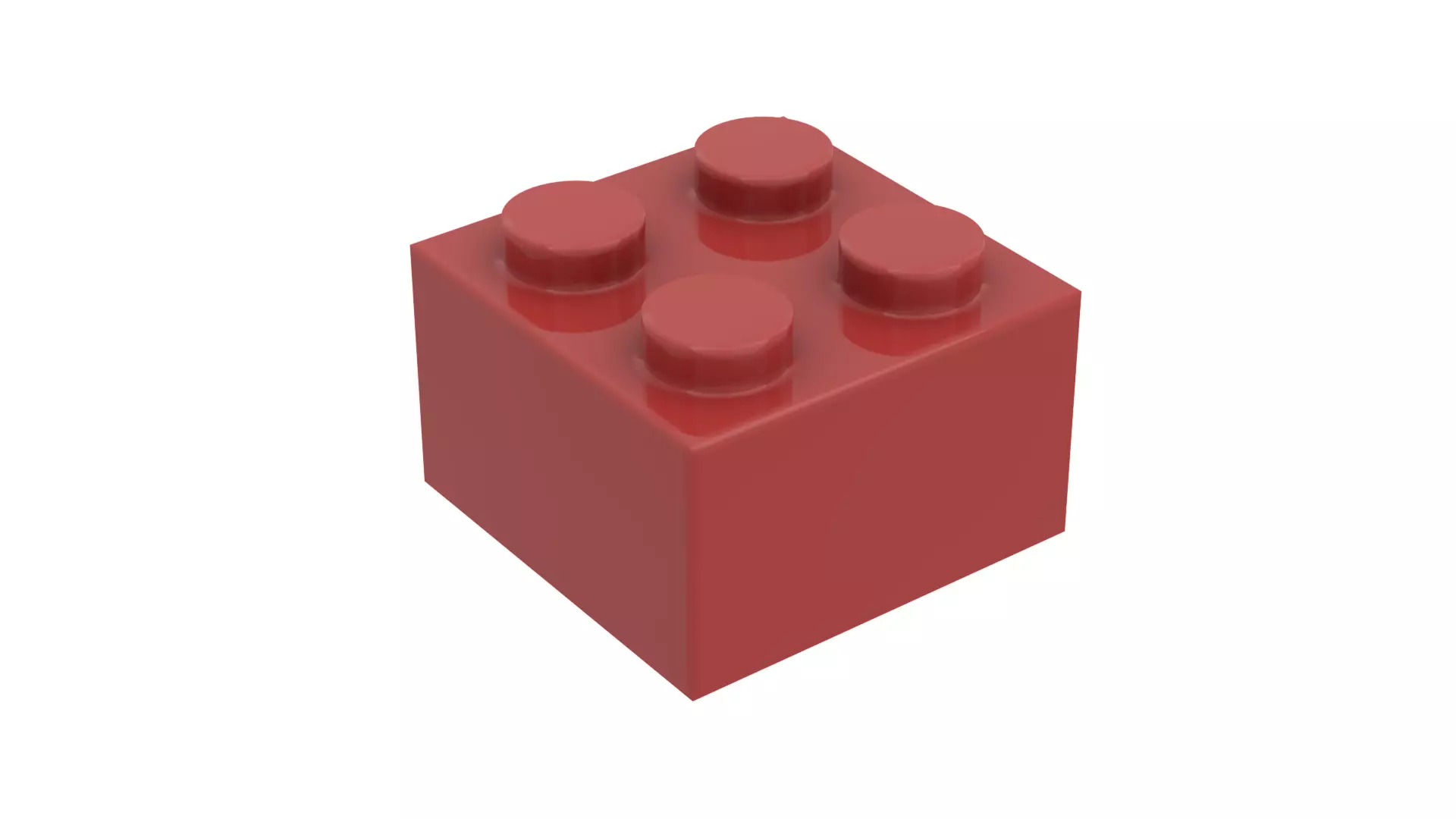 Brick 2x2 Free 3D print model
