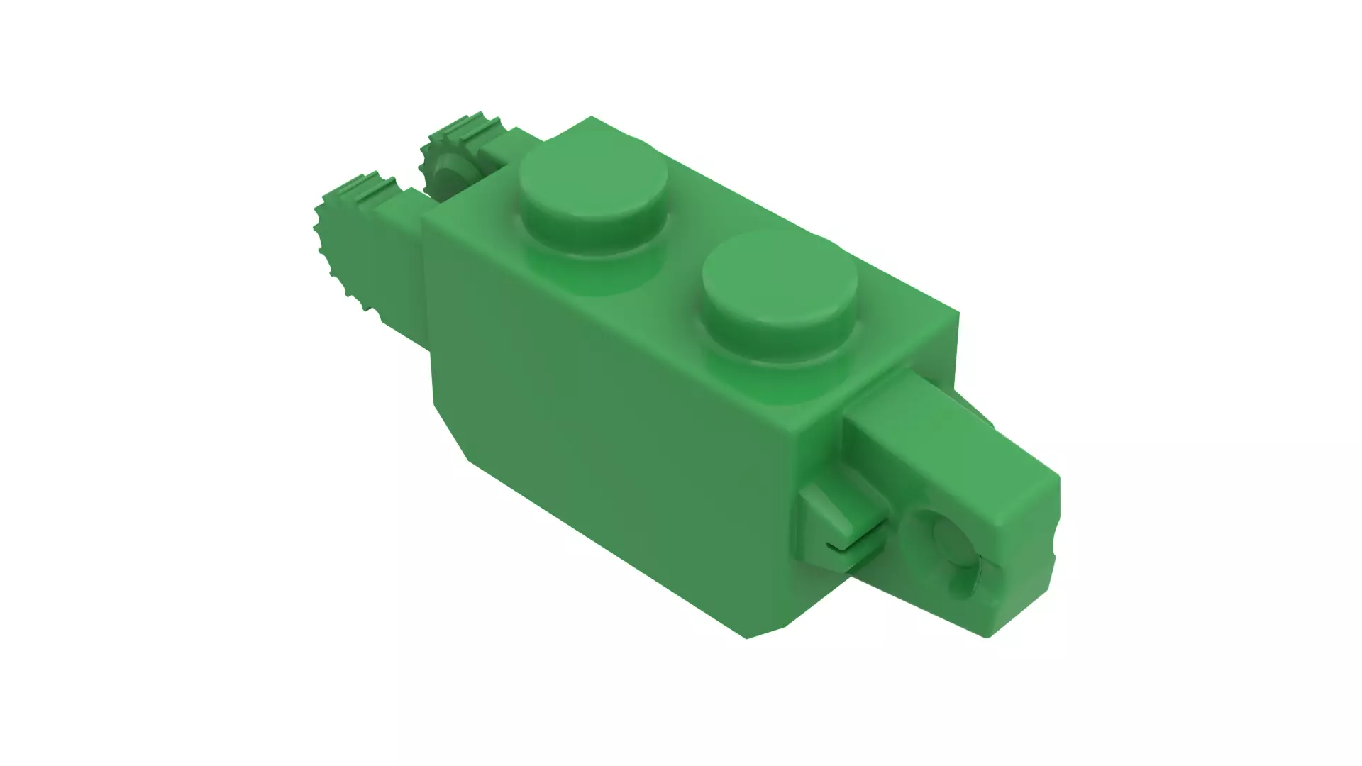 Hinger Brick 1x2 - Type1 Free 3D print model