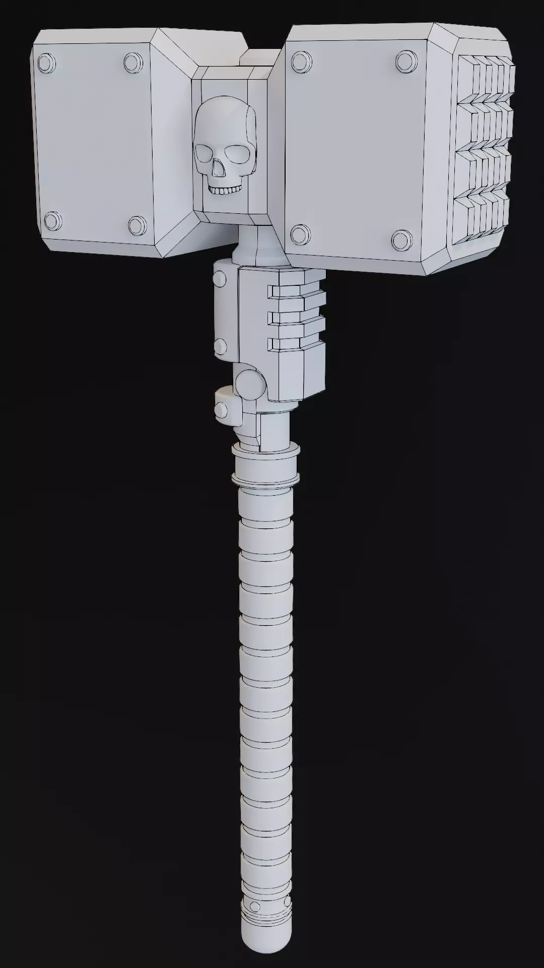 War Hams - Power Hammer Set For Cosplay 3D print model