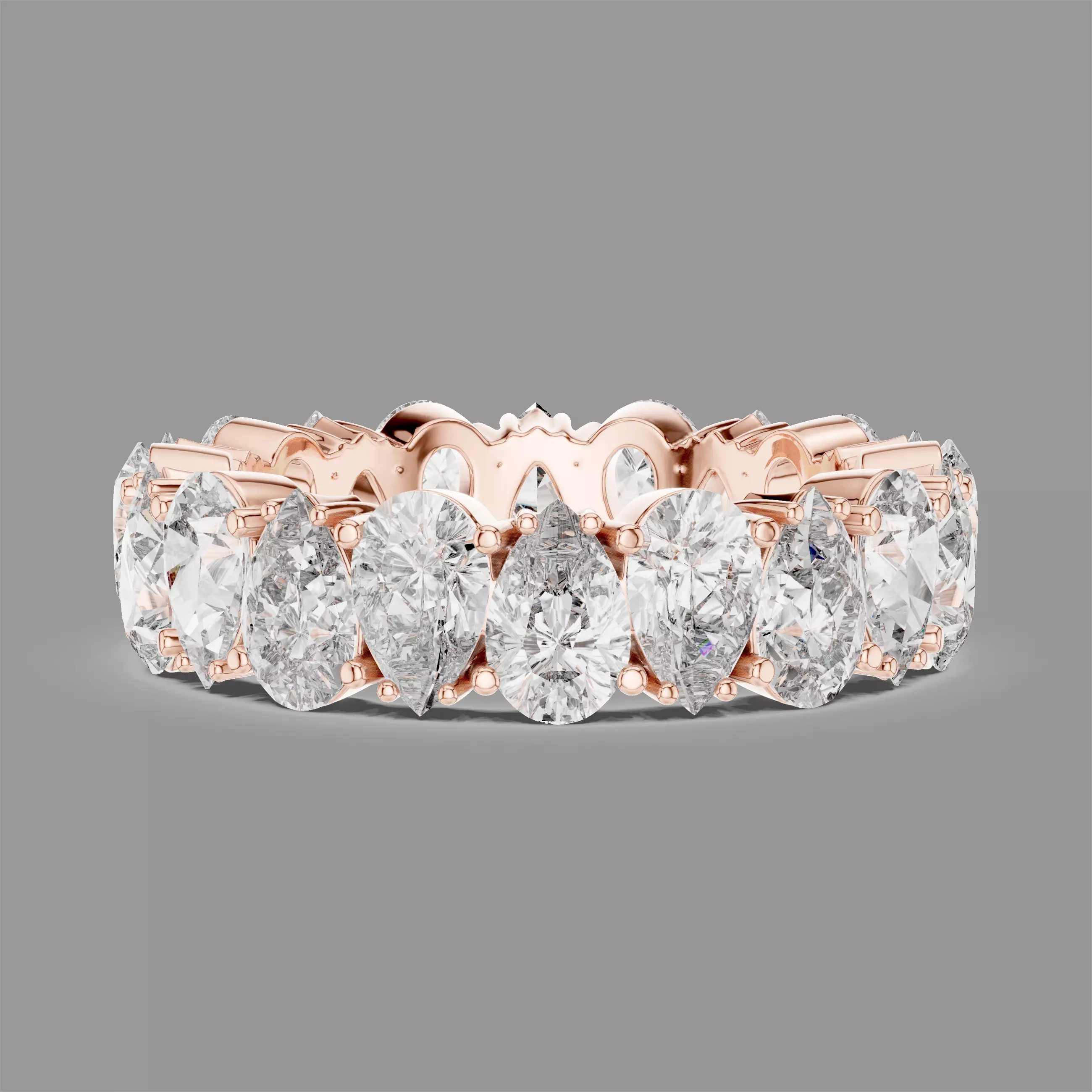Eternity Band Ring 3D print model