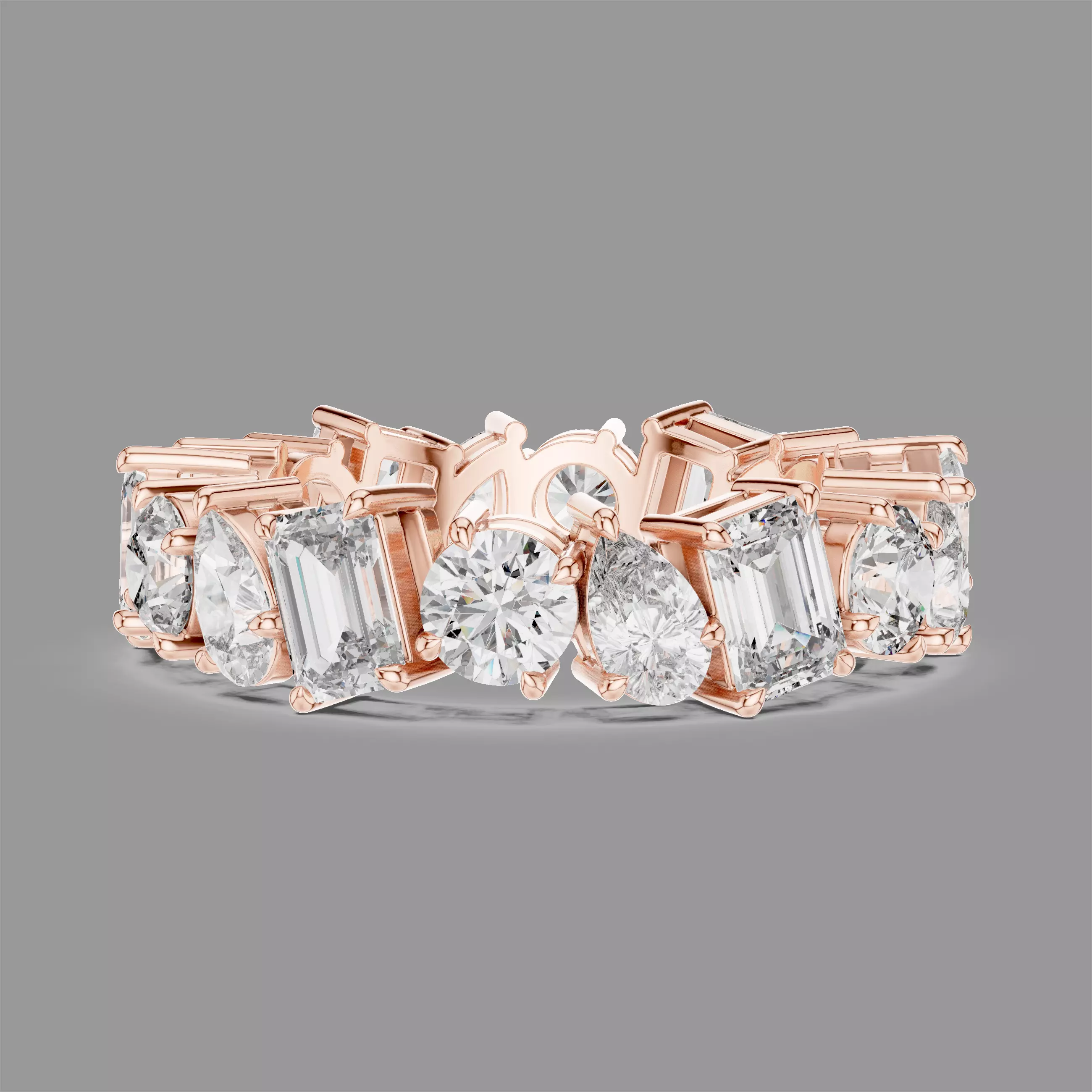Eternity Band Ring 3D print model