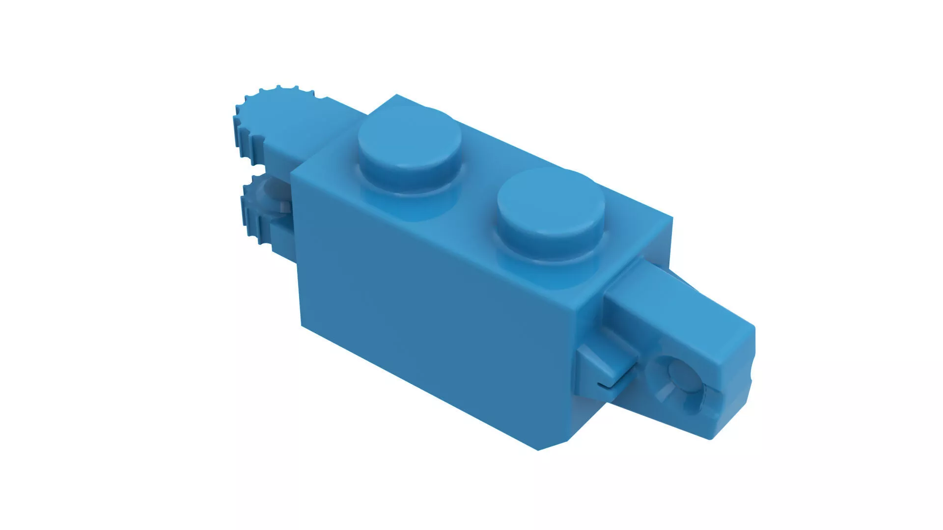 Hinger Brick 1x2 - Type2 Free 3D print model