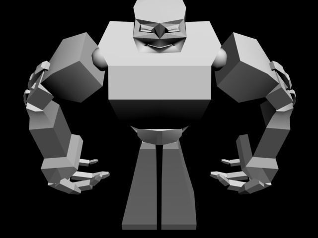 robot 3D model