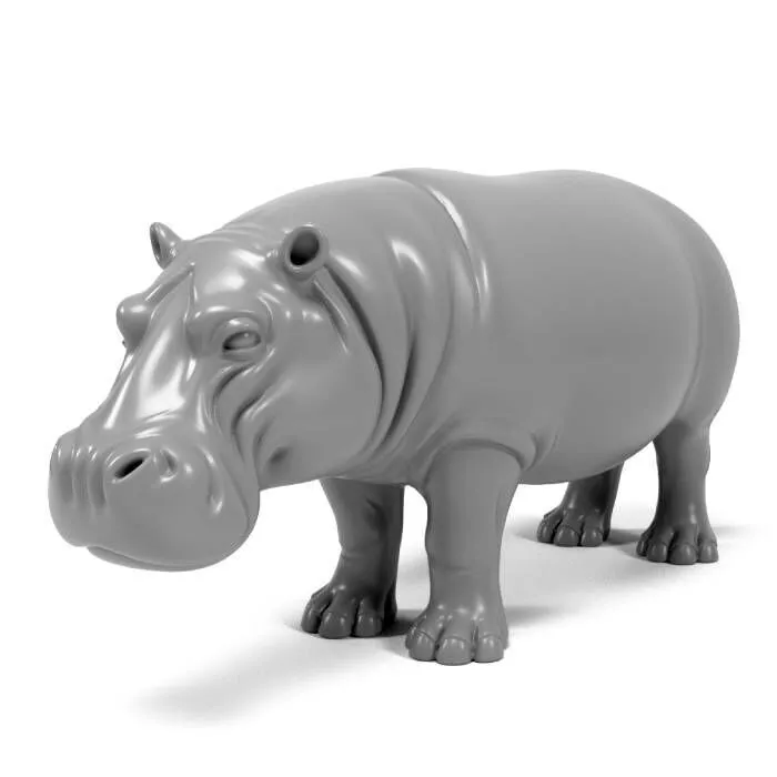 Hippo 3D print model