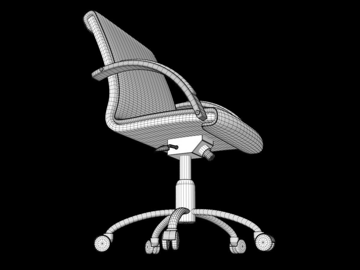 Office Chair 3D model_5