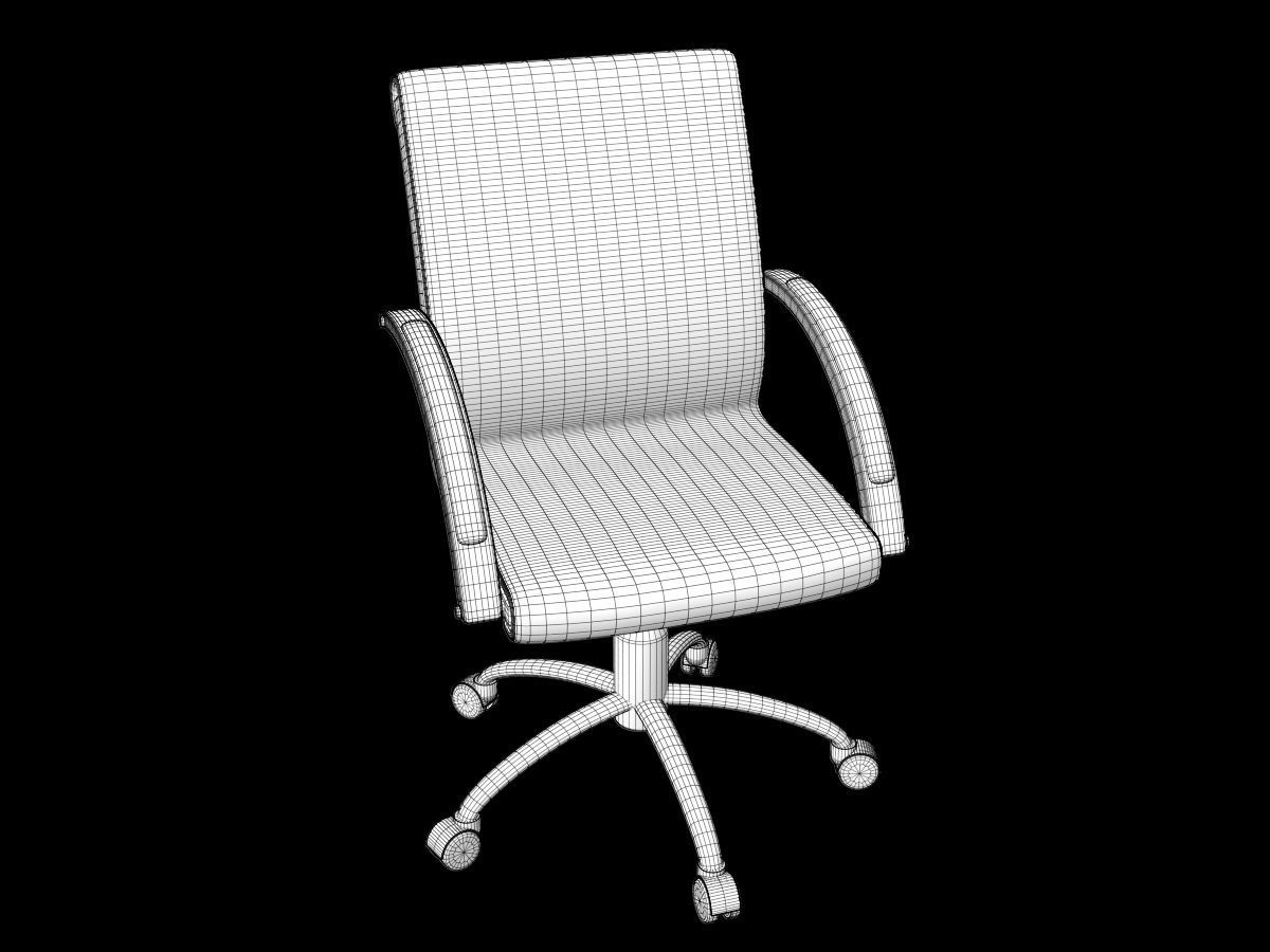 Office Chair 3D model_6