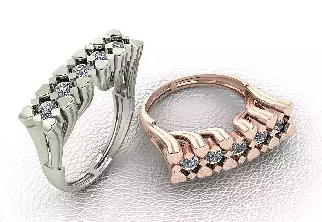 heart ring jewelry designer 