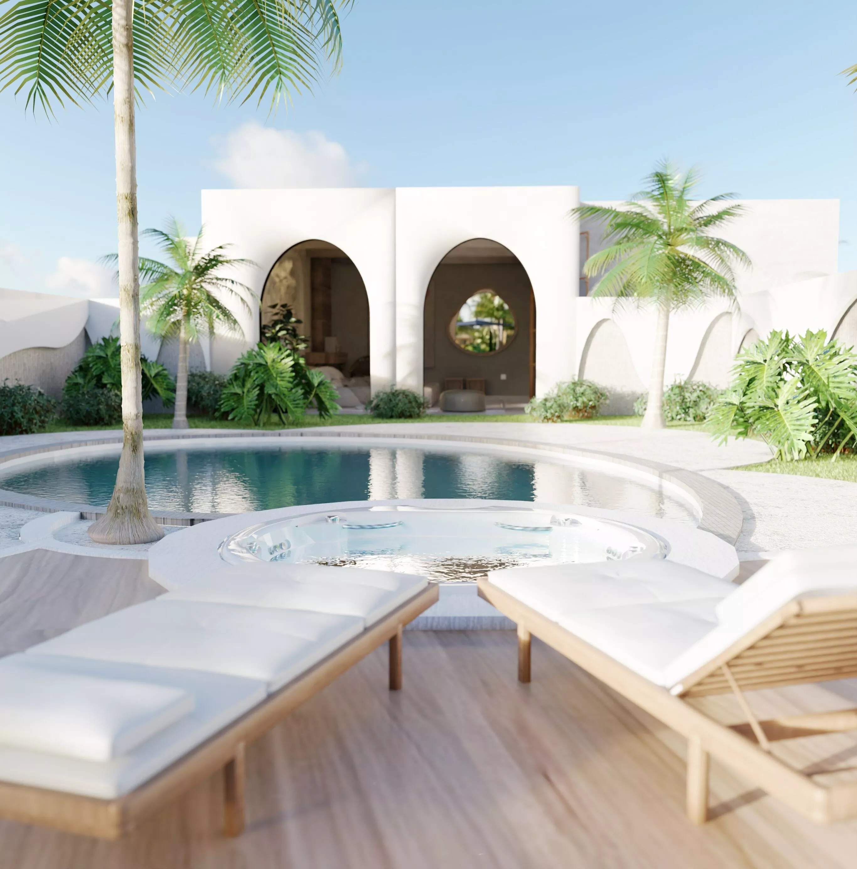 Terrace Sardenha 3D model
