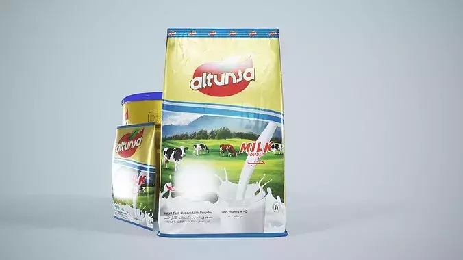 Altunsa Products asset Low-poly 3D model 4