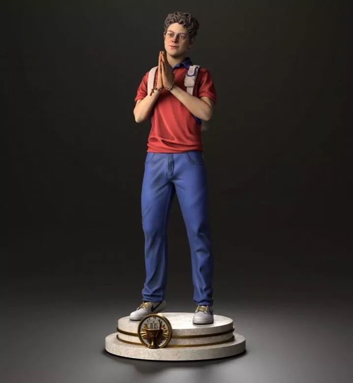 Saint Carlo Acutis - High Quality - Pre-supported - Dual pose 3D print model