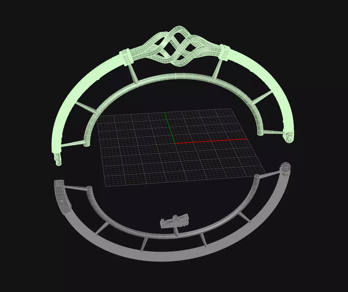 auger bracelets design 3D print model