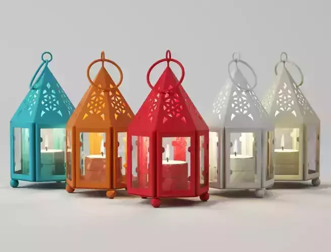 Mini Hurricane Candle Lanterns