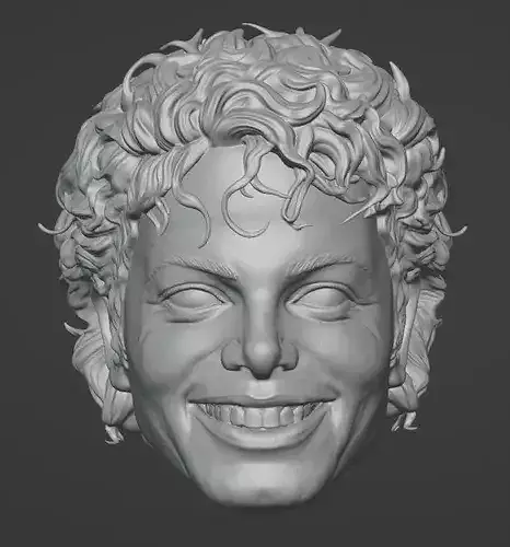 Michael Jackson Head - Thriller