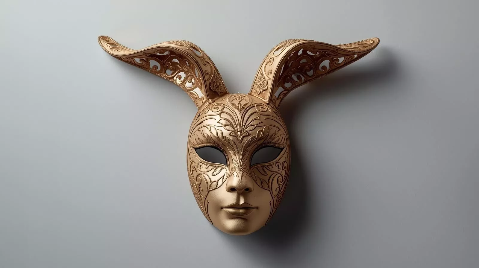 Masquerade Rabbit Mask STL Commercial License Included 3D print model