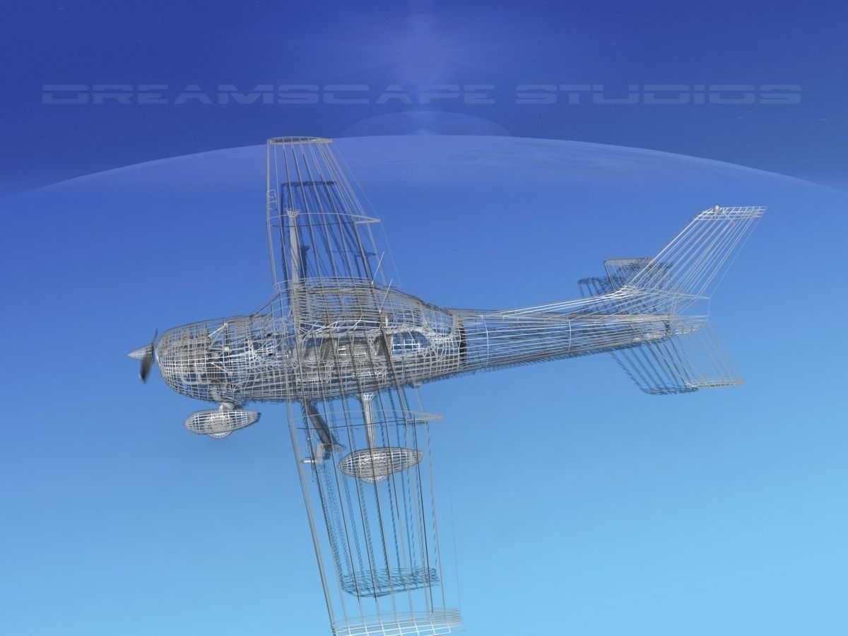 Cessna 172 Skyhawk 1976 V08 3D model_18