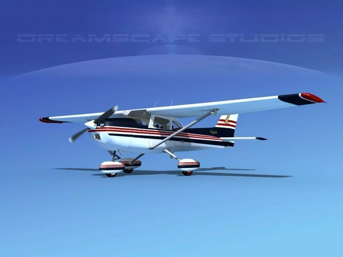 Cessna 172 Skyhawk 1976 V10 3D model_0