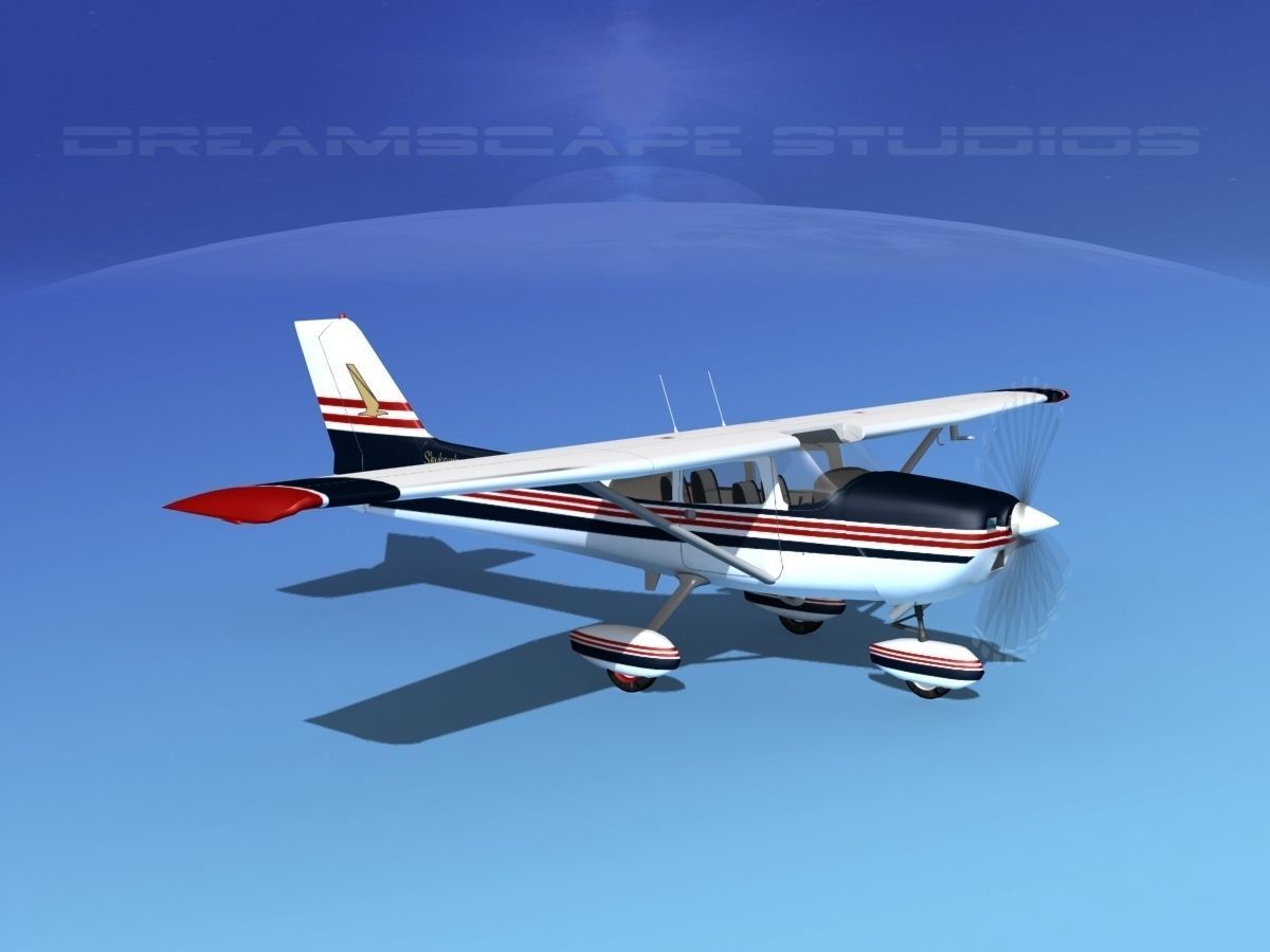 Cessna 172 Skyhawk 1976 V10 3D model_3