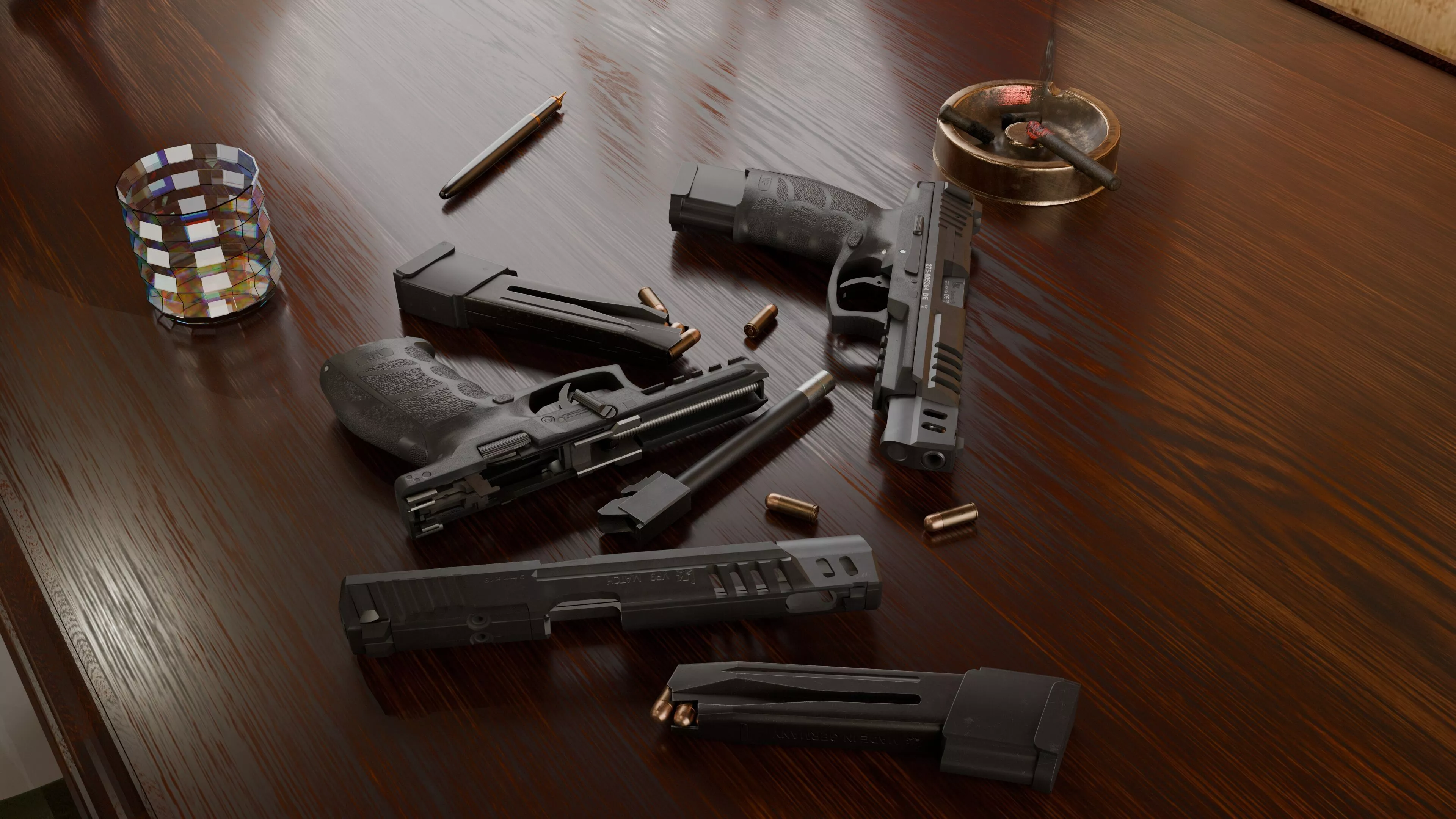 HK VP9 Match 3D model