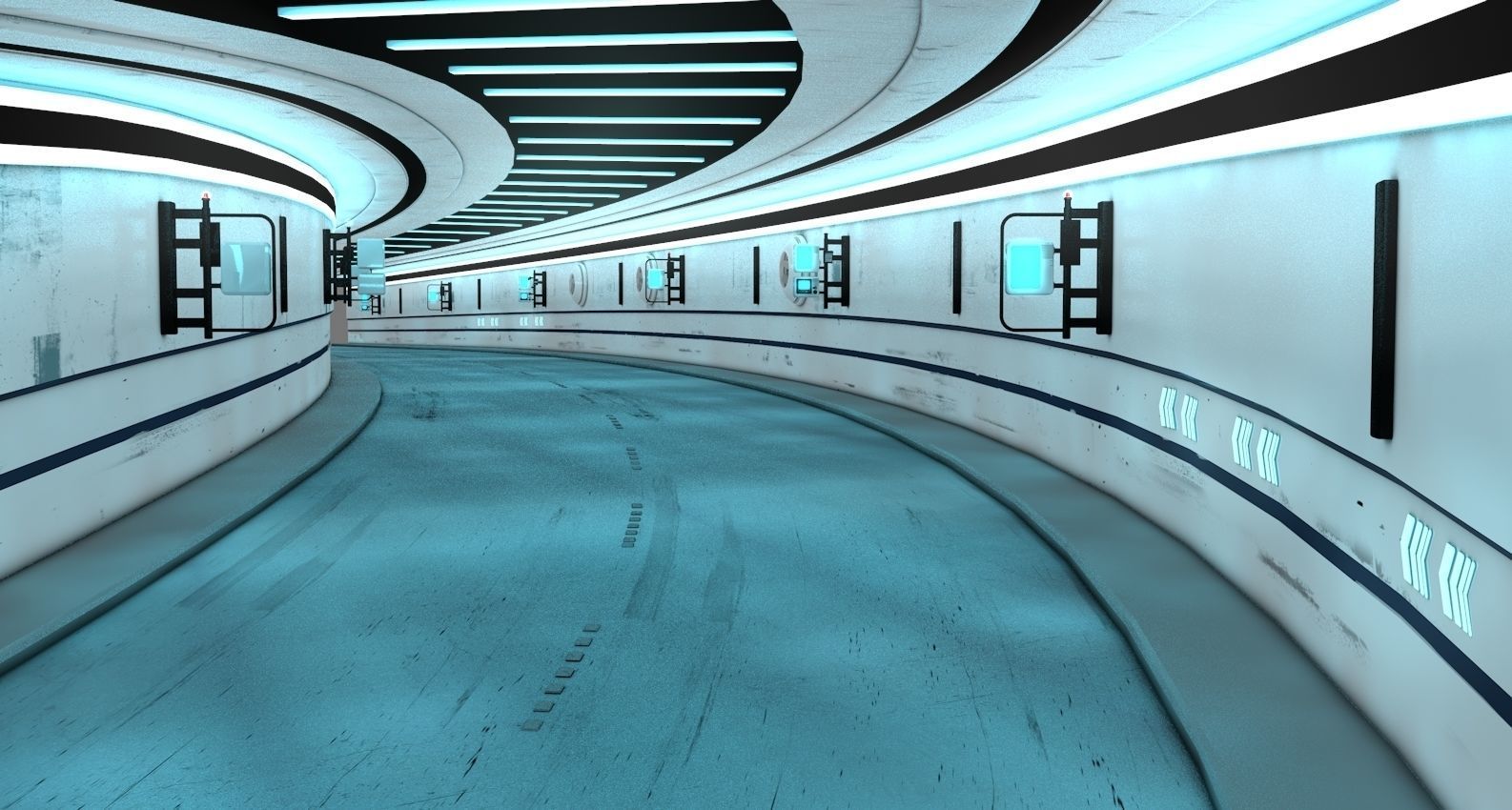 Tunnel 3D part 3D model_1