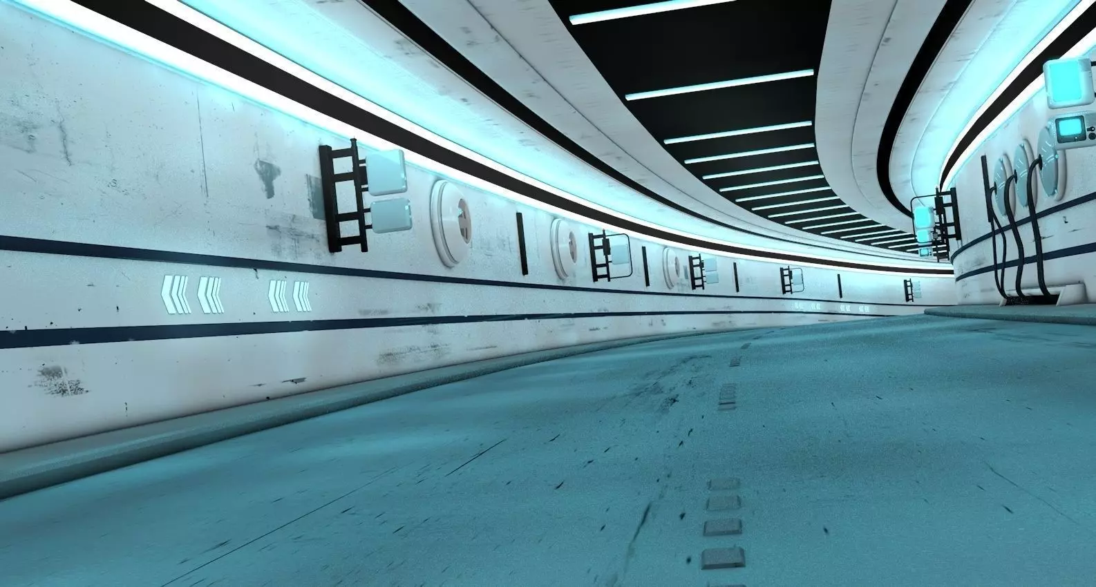 Tunnel 3D part 3D model_0