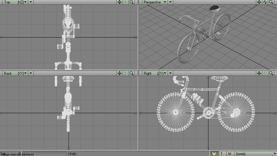 Bicycle - Racng 3D model_4