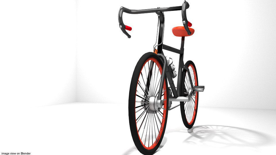 Bicycle - Racng 3D model_2