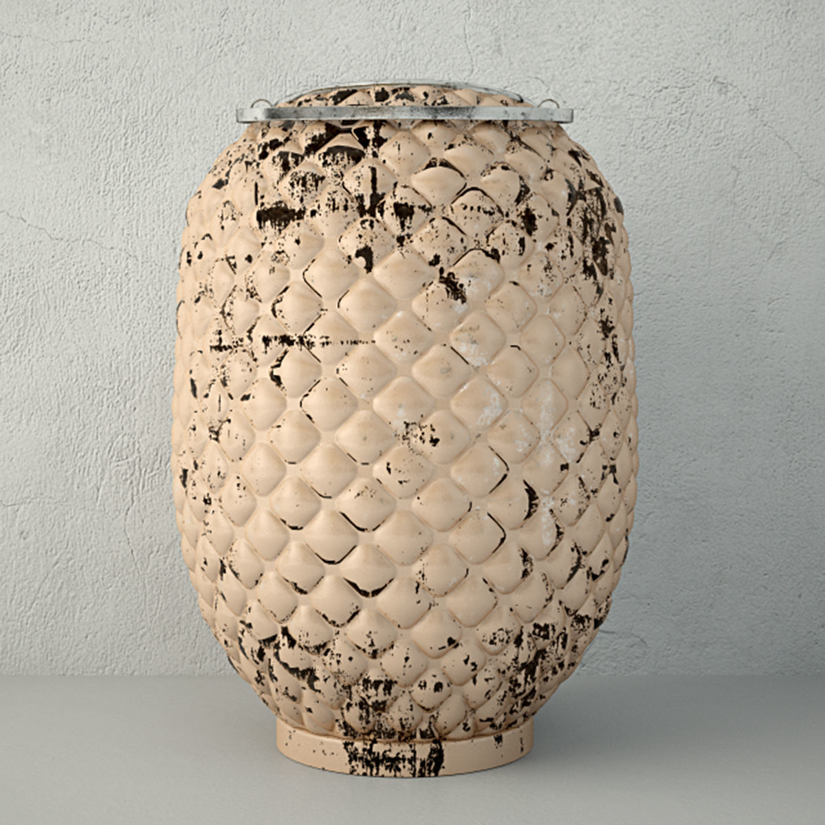 Pineapple Lanterns 3D model_3