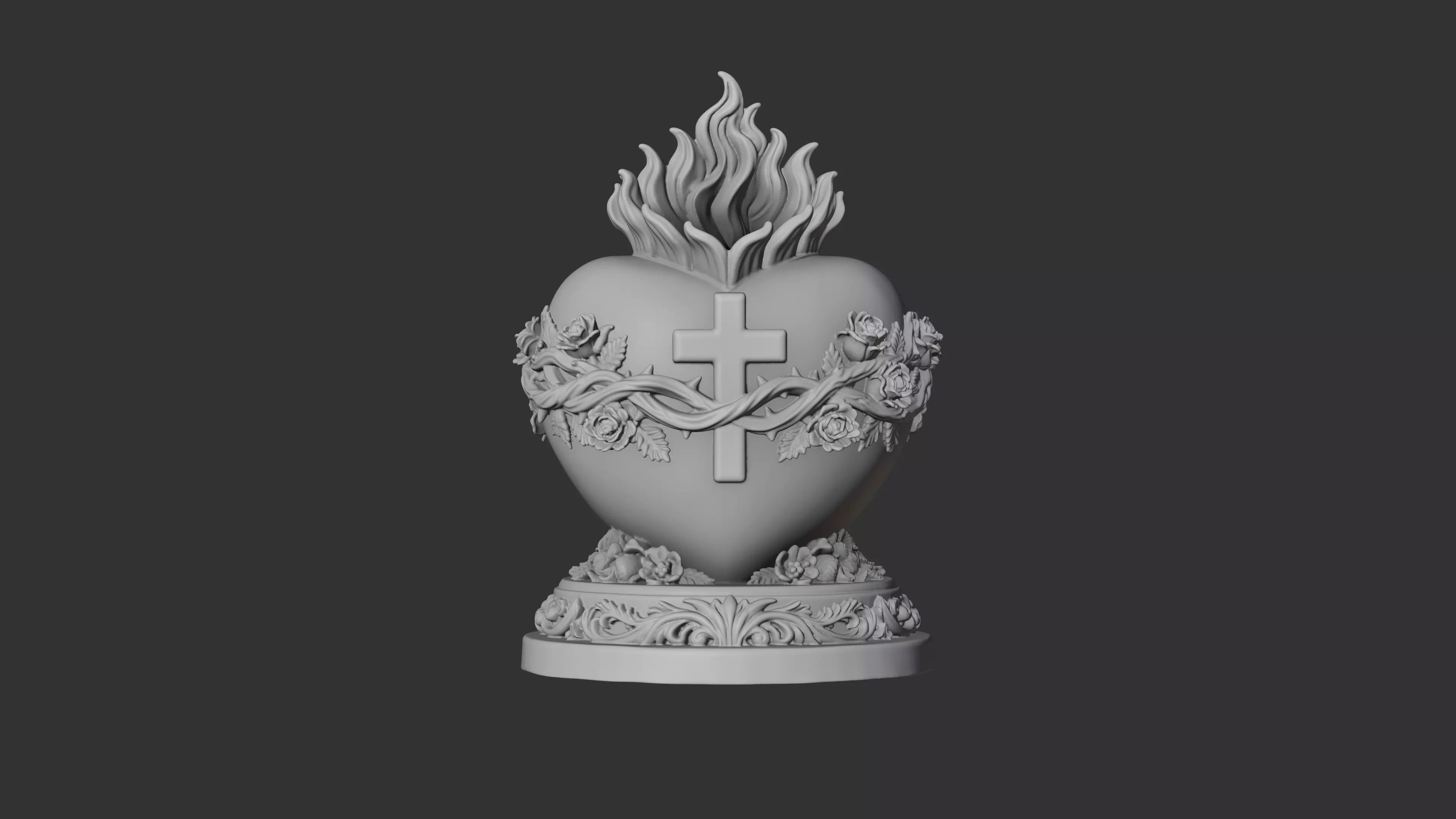 jesus-sacred-heart-flower-vase