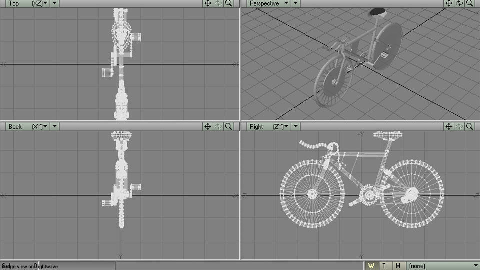 Bicycle - Track 3D model_4