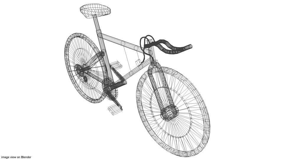 Bicycle - Track 3D model_3