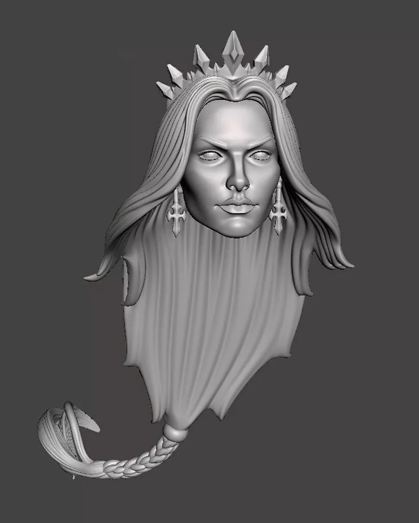 The Matriarch headsculpt head sculpt 3D print model