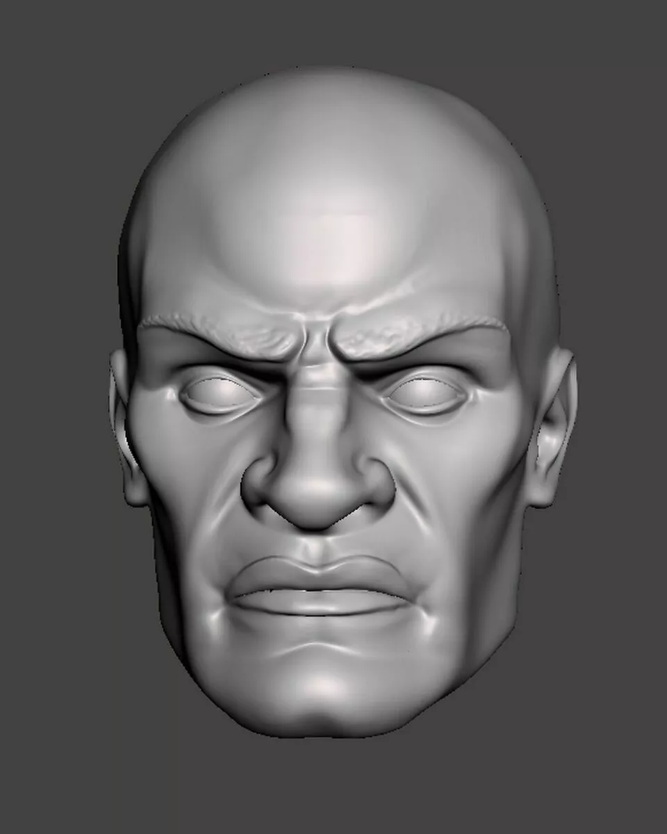 Al Simmons Spawn headsculpt head sculpt 3D print model